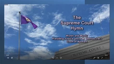 supreme court hymn lyrics|THE SUPREME COURT HYMN 2021 .